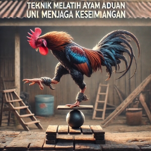 Teknik Melatih Ayam Aduan untuk Menjaga Keseimbangan